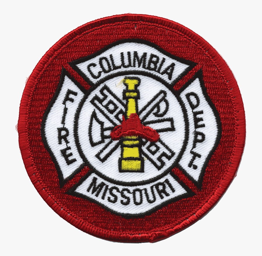 Columbia Fd Patch - Columbia Mo Fire Department Logo, Transparent Clipart