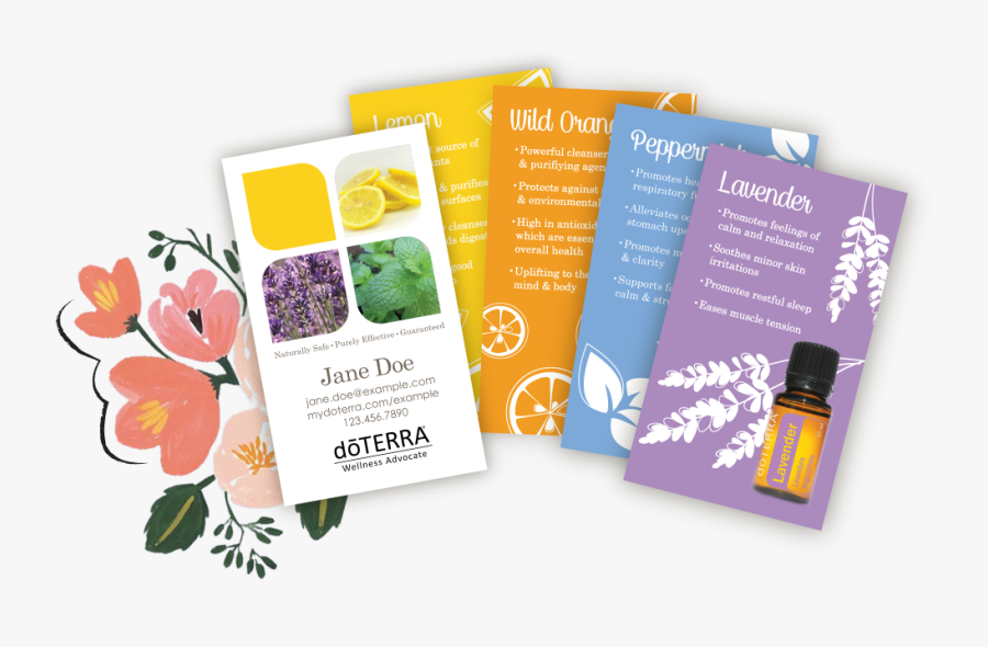 Business Cards - Wellness Cards, Transparent Clipart
