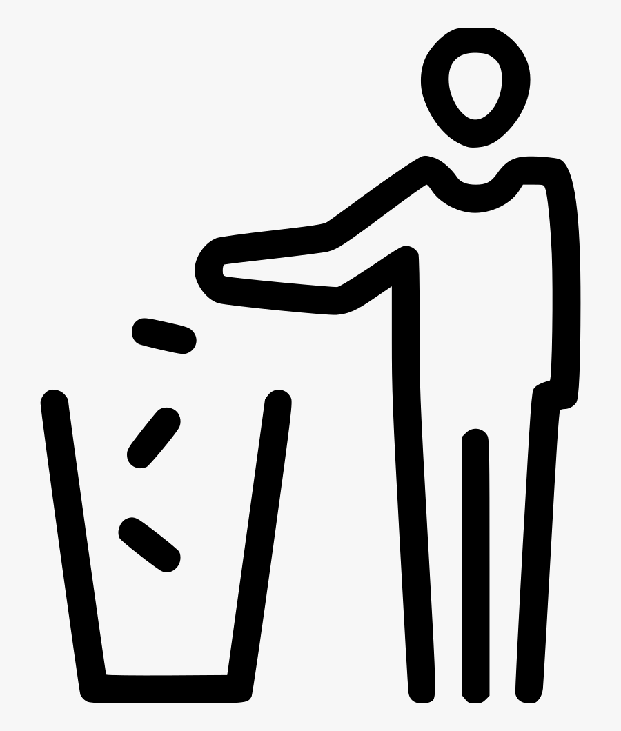 Trash Bin Garbage, Transparent Clipart