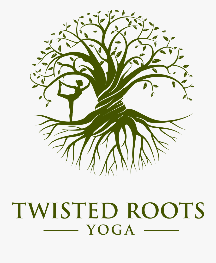 Twisted Roots Yoga - Illustration, Transparent Clipart