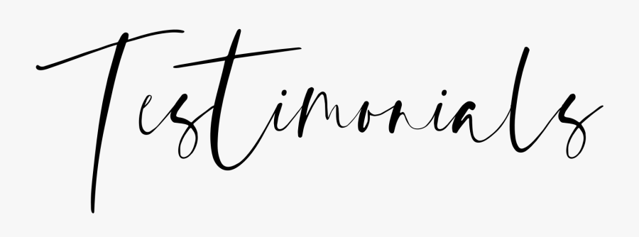 Calligraphy, Transparent Clipart