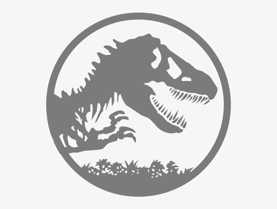 Transparent Jurassic Park Logo, Transparent Clipart