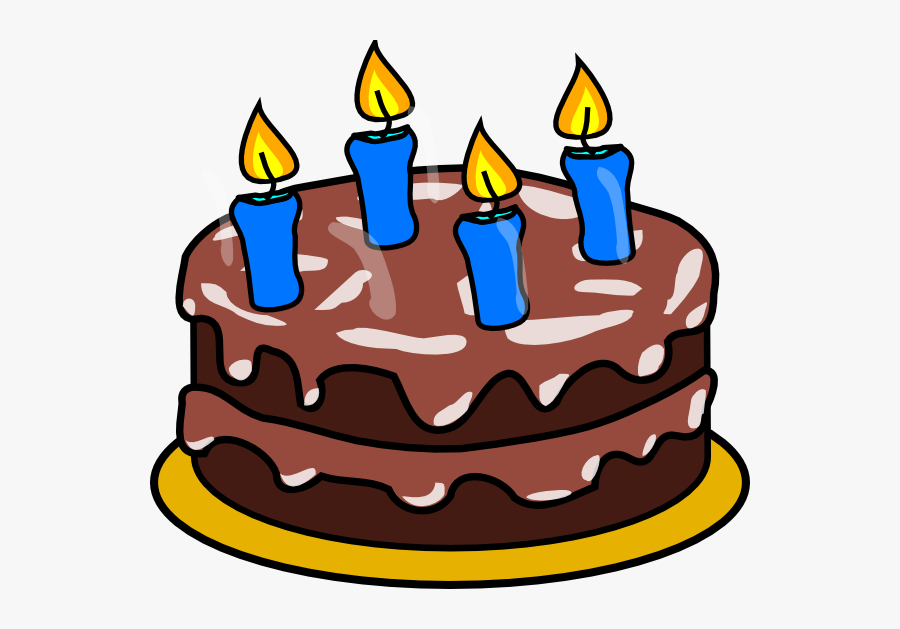 Birthday Cake Clip Art, Transparent Clipart