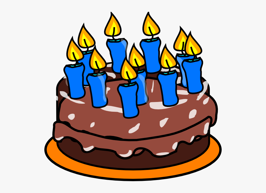 Birthday Cake Clip Art, Transparent Clipart