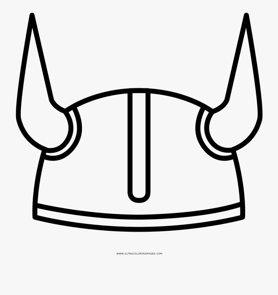 Vikings Coloring Page - Line Art, Transparent Clipart