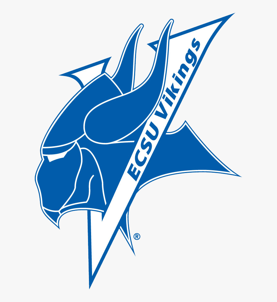 Elizabeth City State Vikings - Elizabeth City State Logo, Transparent Clipart