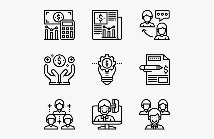 Business - Museum Icons, Transparent Clipart