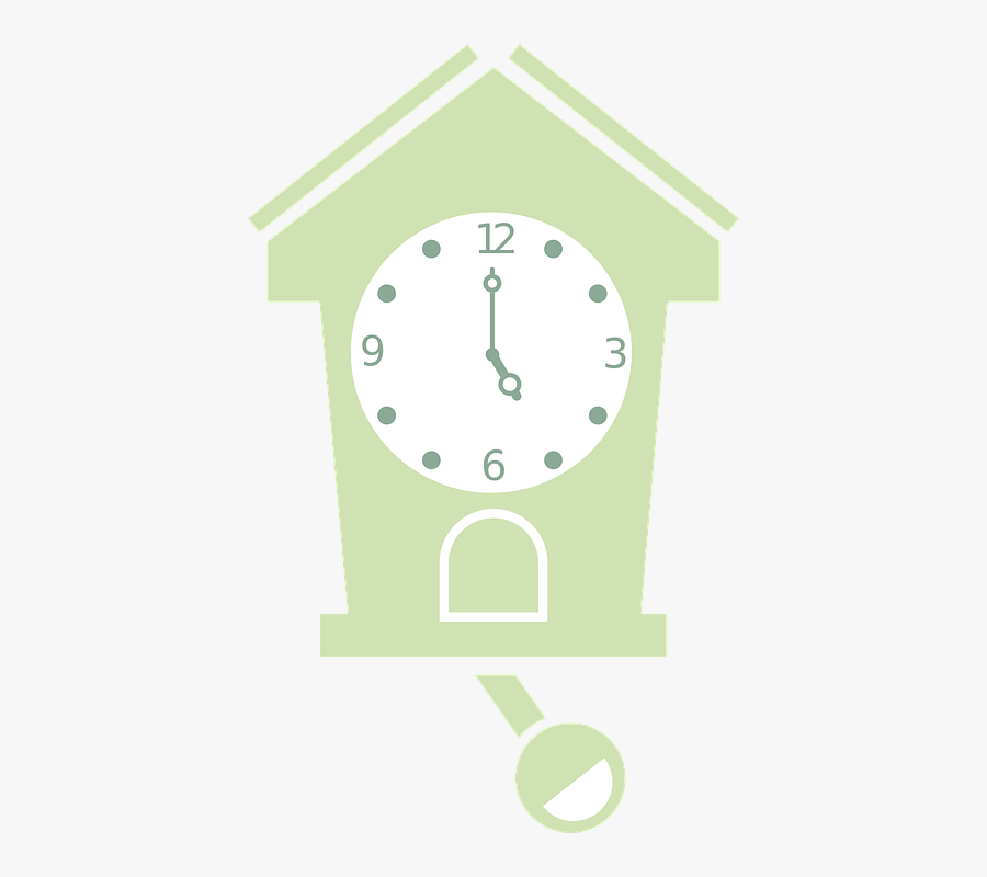 Cuckoo Clock, Clock, Analog, Time, Watch, Hours - Wall Clock, Transparent Clipart