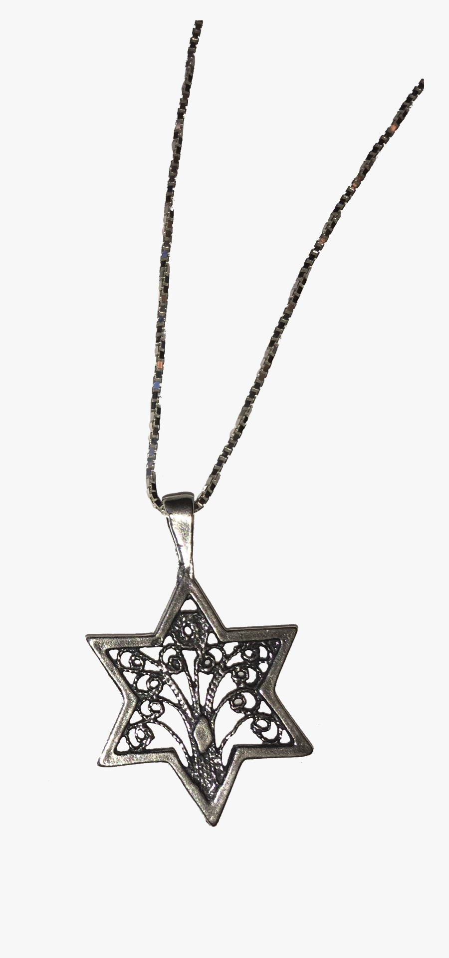 Star Of David Necklace Png - Star Of David Necklace Transparent, Transparent Clipart