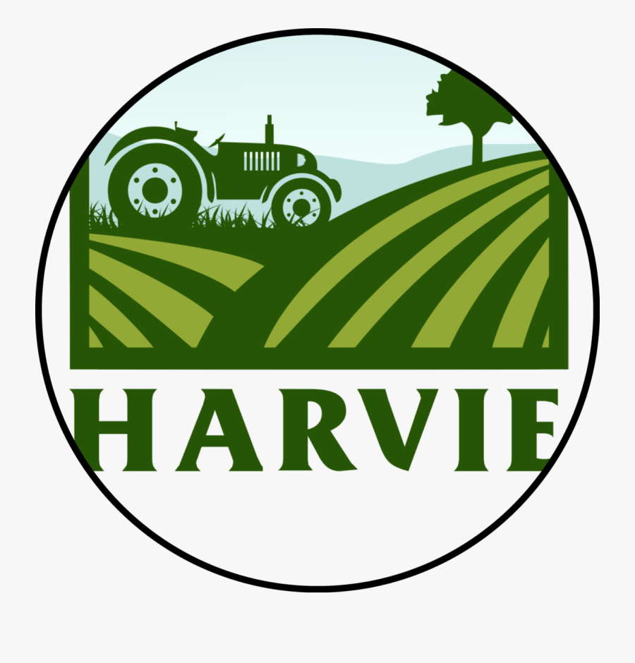 Harvie - Agriculture Green Farm Logo, Transparent Clipart