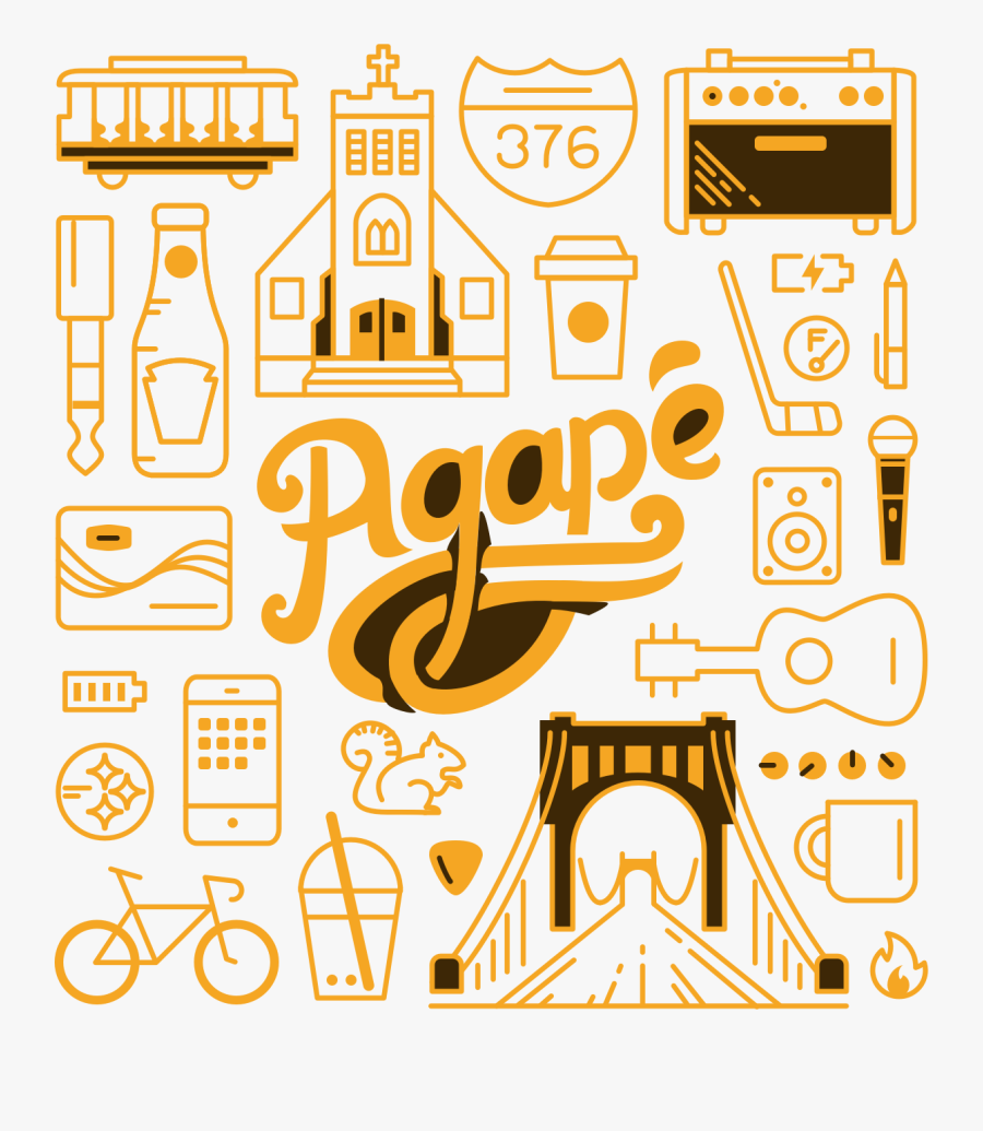Agapé - Cmu Agape Logo, Transparent Clipart
