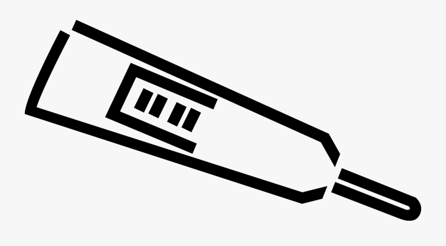 Vector Illustration Of Medical Thermometer Measures, Transparent Clipart