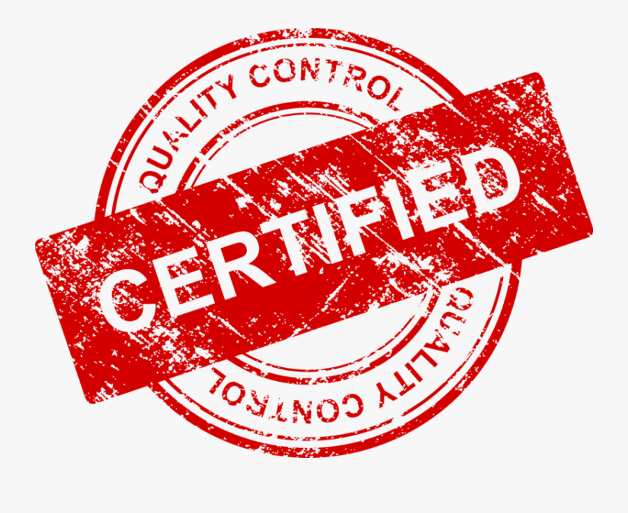 Certified Png Transparent Images - Graphic Design, Transparent Clipart
