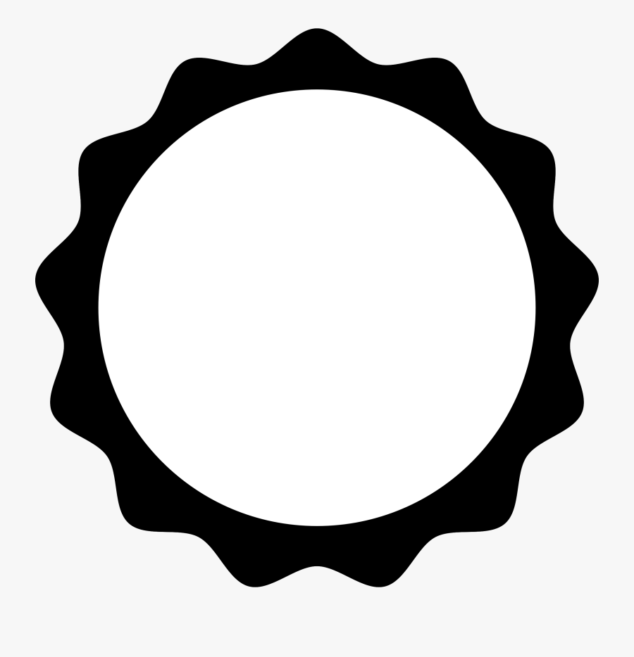 Simple Seal Frame Clip Arts - Black Thumbs Up Png, Transparent Clipart