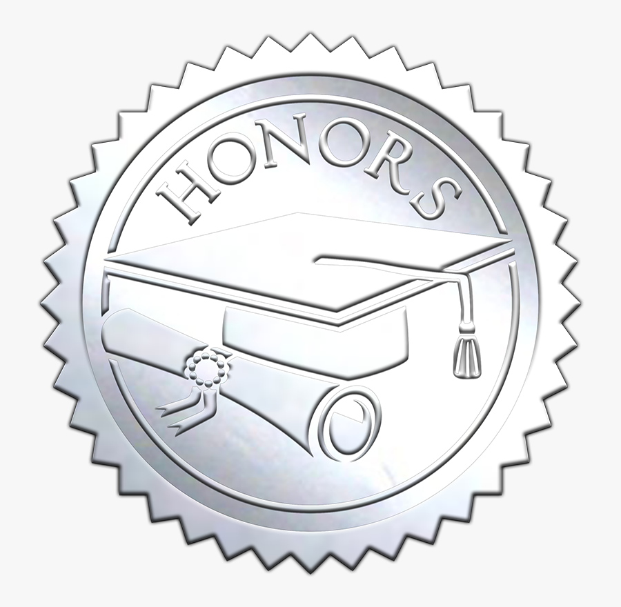 Silver Embossed Seal Honors - Budapest, Transparent Clipart
