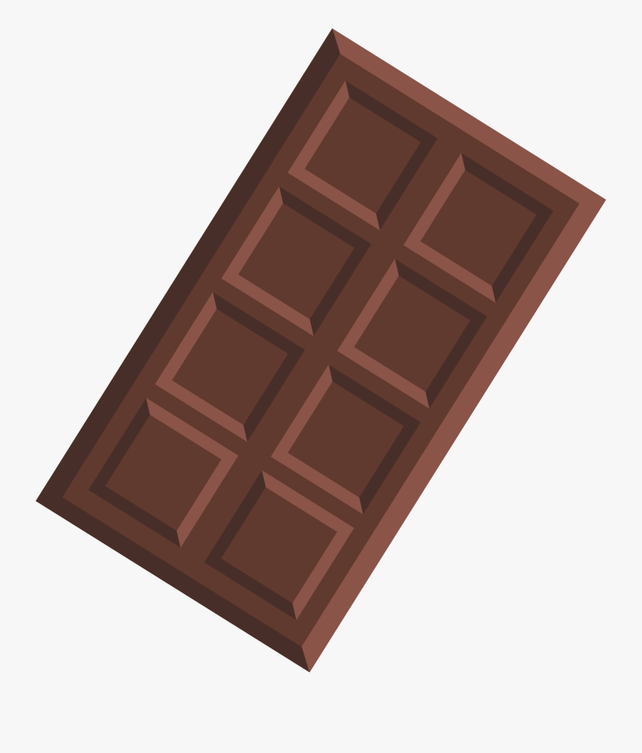 Chocolate Bar, Transparent Clipart