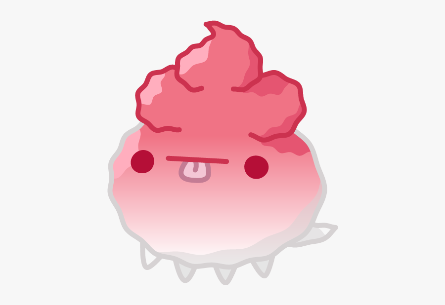 Shaved Ice Spoopy - Buttercream, Transparent Clipart