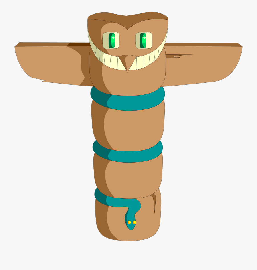 Totem Owl Snake Free Picture - Тотем Пнг, Transparent Clipart