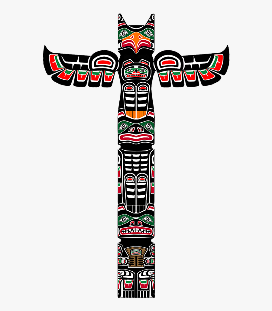 Totem Pole Clip Art, Transparent Clipart