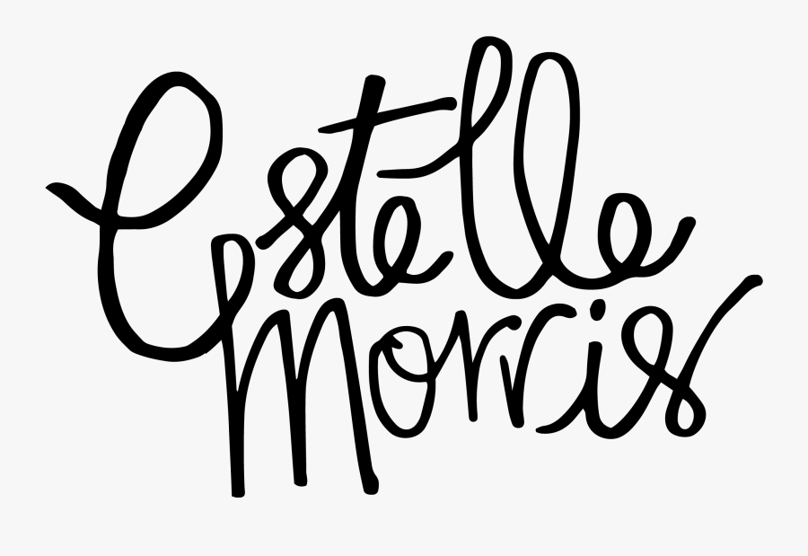 Estelle Morris - Calligraphy, Transparent Clipart