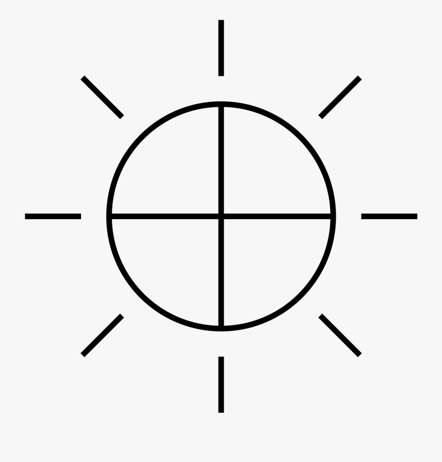 Solar Symbol Zeus Sign Clip Art - Zamolxis Symbols, Transparent Clipart