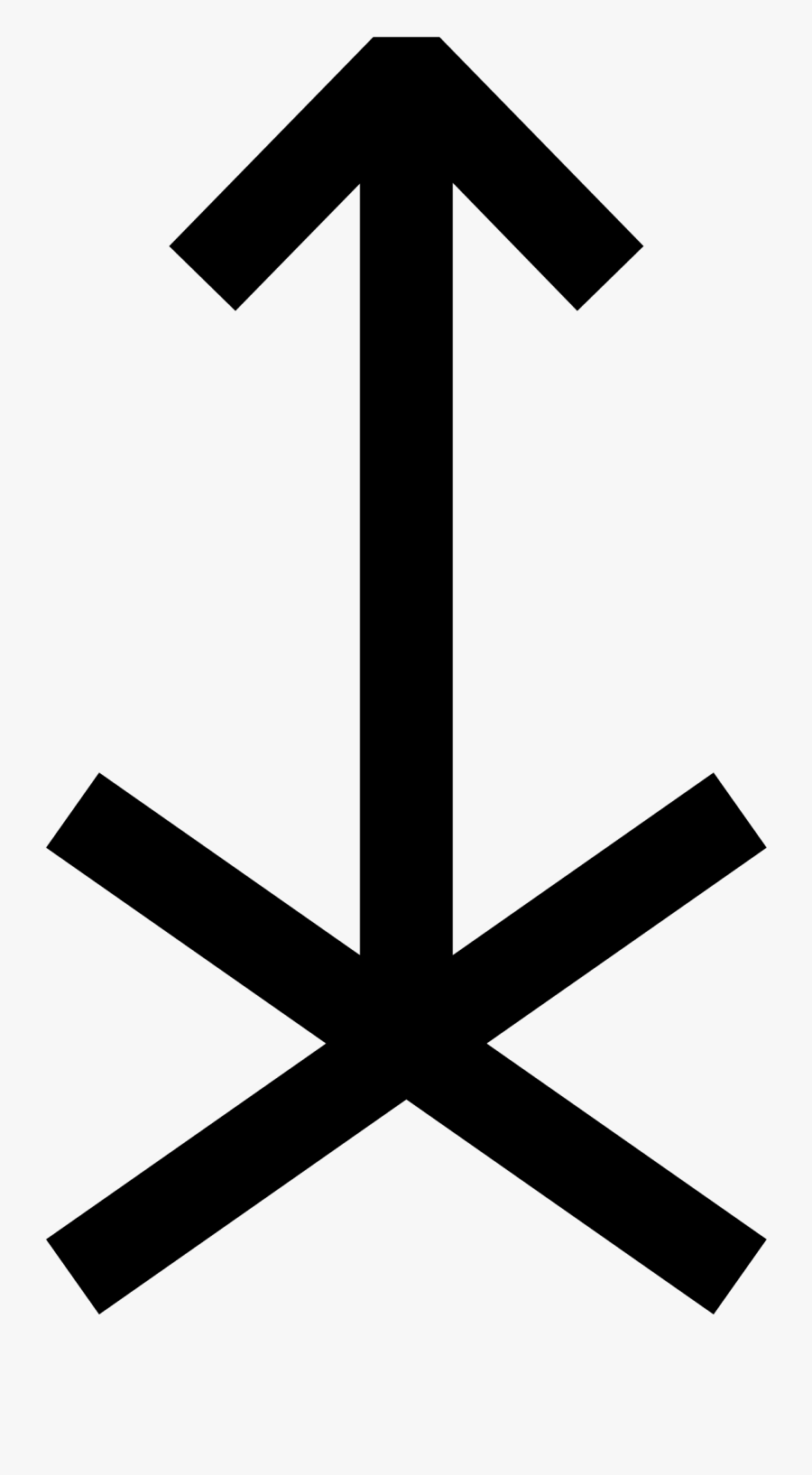 Zeus Astrological Symbol, Transparent Clipart