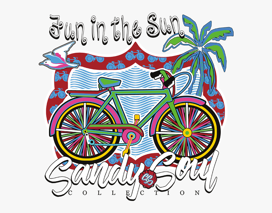 Hybrid Bicycle, Transparent Clipart
