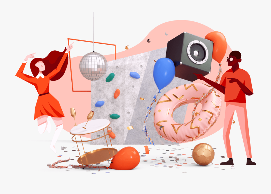 Fun-cover - Illustration, Transparent Clipart