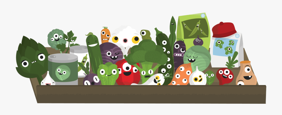 Vegetables - Cartoon, Transparent Clipart