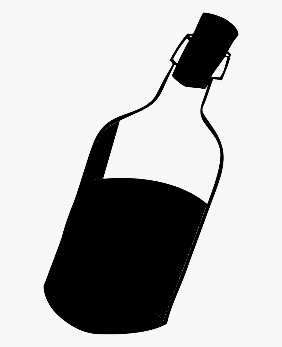 Glass Bottle, Transparent Clipart
