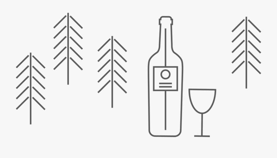 Transparent Wine Bottle Clip Art - Glass Bottle, Transparent Clipart