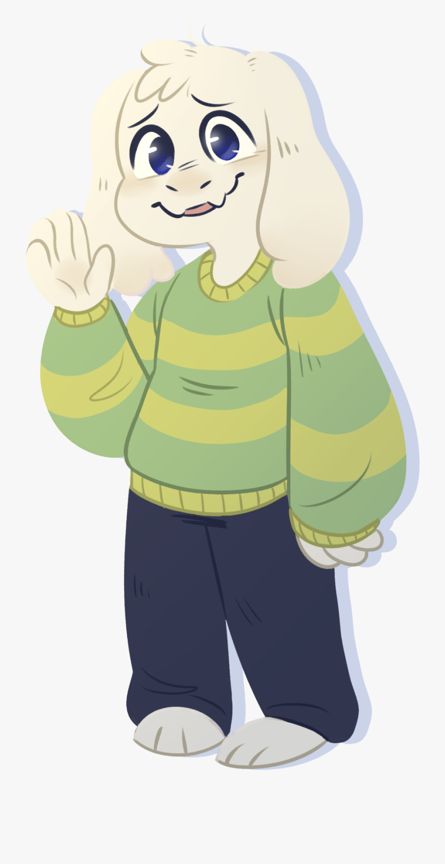 Undertale Goat Clothing Facial Expression Yellow Mammal - Cartoon