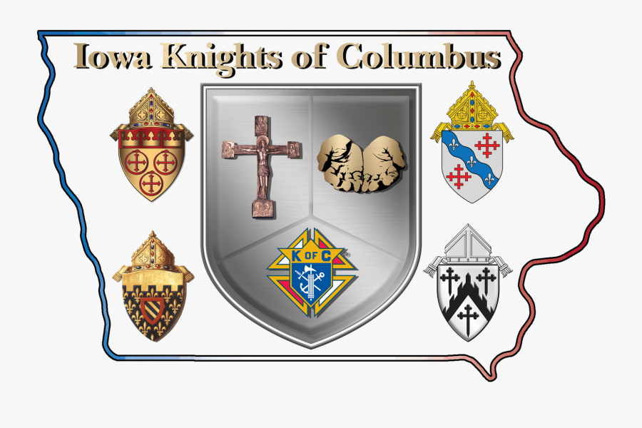 Iowa Logo - Knights Of Columbus, Transparent Clipart