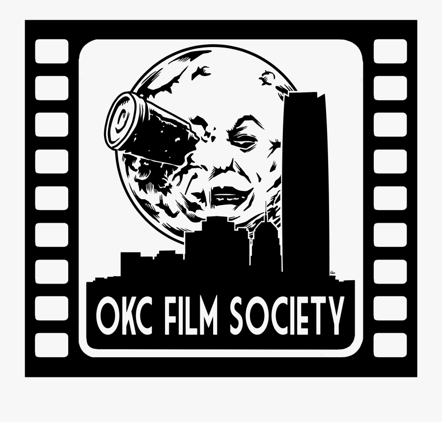 Okc Film Society Logo Photographic Film - Skull, Transparent Clipart