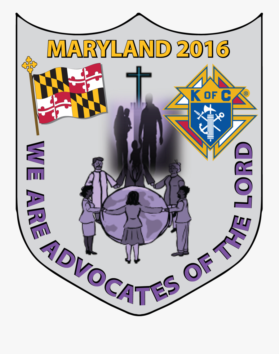 Of Columbus Maryland State - Baltimore Knights Of Columbus Logo, Transparent Clipart