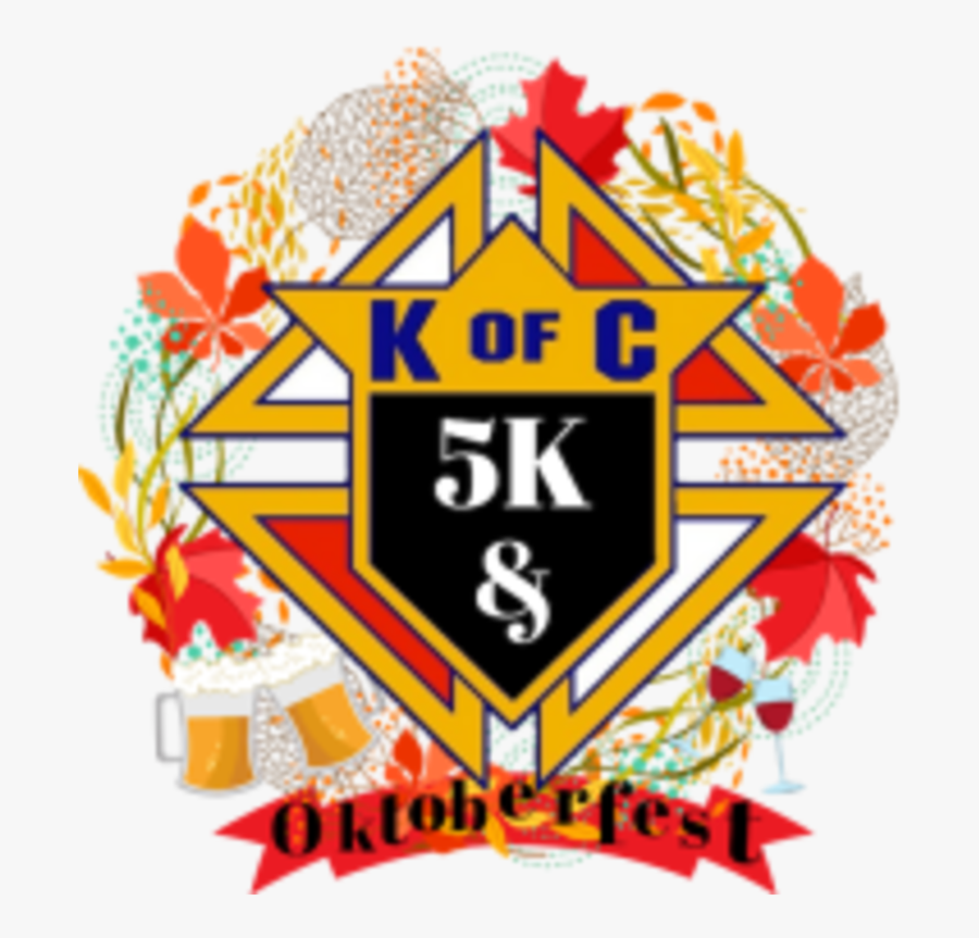 4th Annual Knights Of Columbus 5k & Oktoberfest - Knights Of Columbus Swag, Transparent Clipart