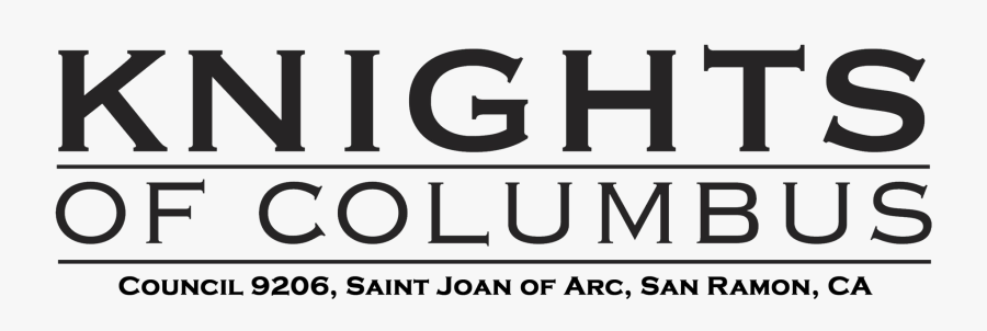 Knights Of Columbus Logo Sign, Transparent Clipart