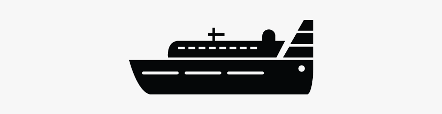 Vessel, Cargo, Yacht, Cruise, Ship Icon - Water Transportation, Transparent Clipart