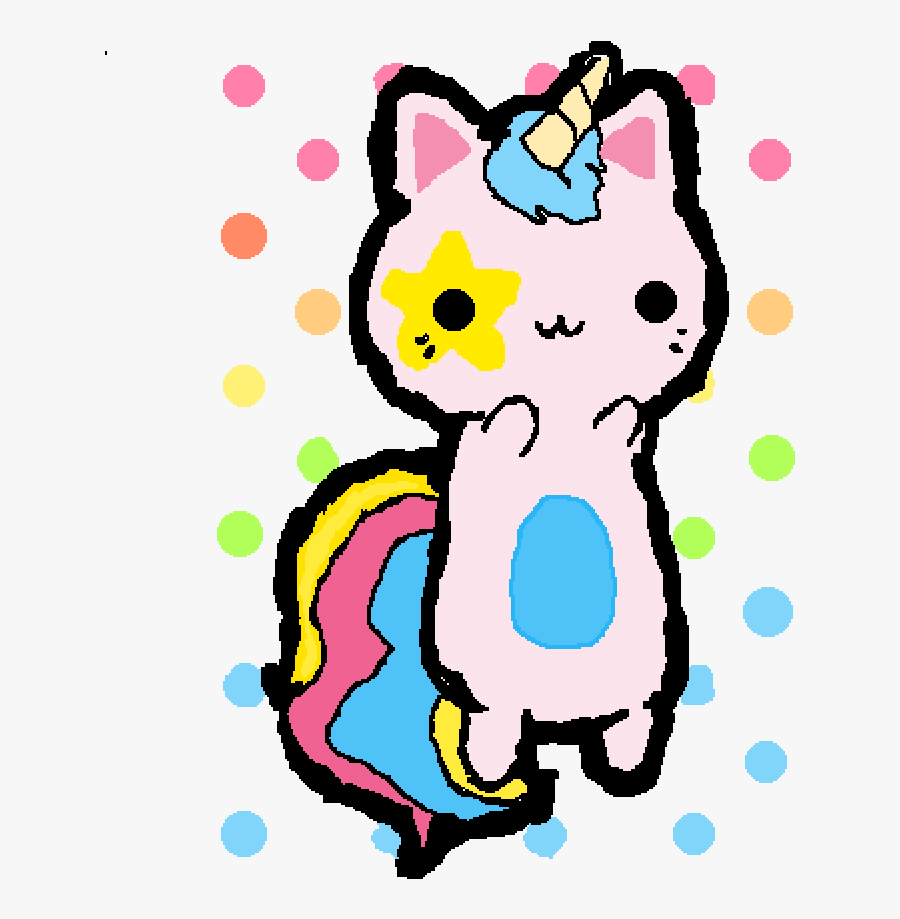 Transparent Lisa Frank Png - Unicorn Kawaii, Transparent Clipart