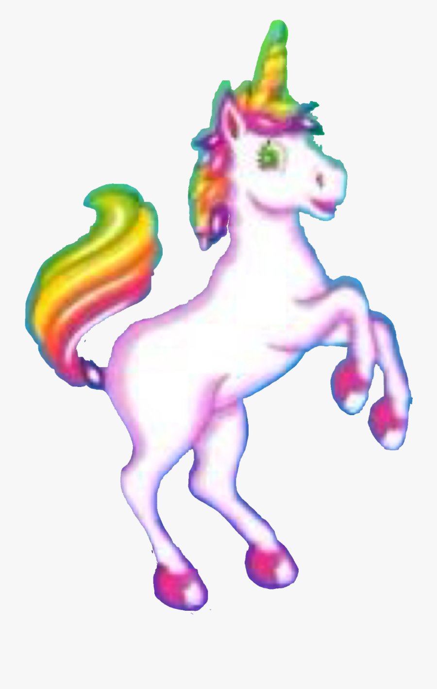 #unicorn #lisafrank #rainbow#freetoedit - Cartoon, Transparent Clipart