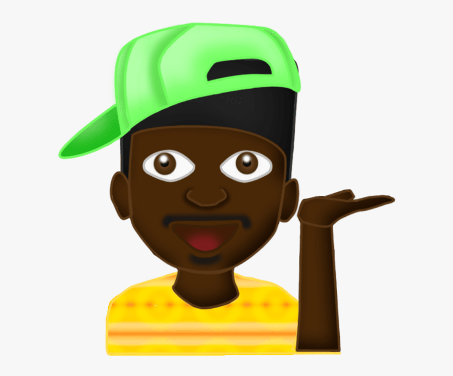 Emoji Girl With Glasses, Transparent Clipart