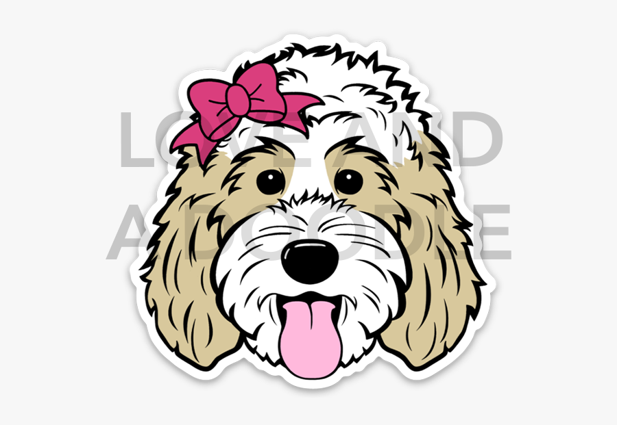 Golden Doodle Clip Art - Goldendoodle Clip Art, Transparent Clipart