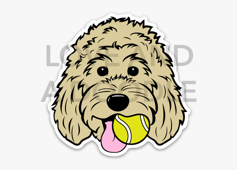 Playful Dood Sticker - Sheepadoodle Stickers, Transparent Clipart
