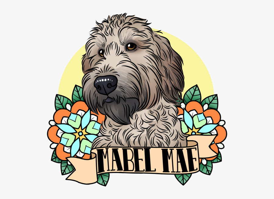 Goldendoodle, Transparent Clipart