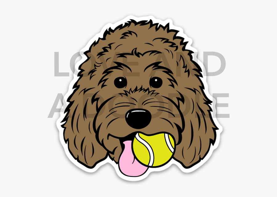 Playful Dood Sticker - Sheepadoodle Stickers, Transparent Clipart
