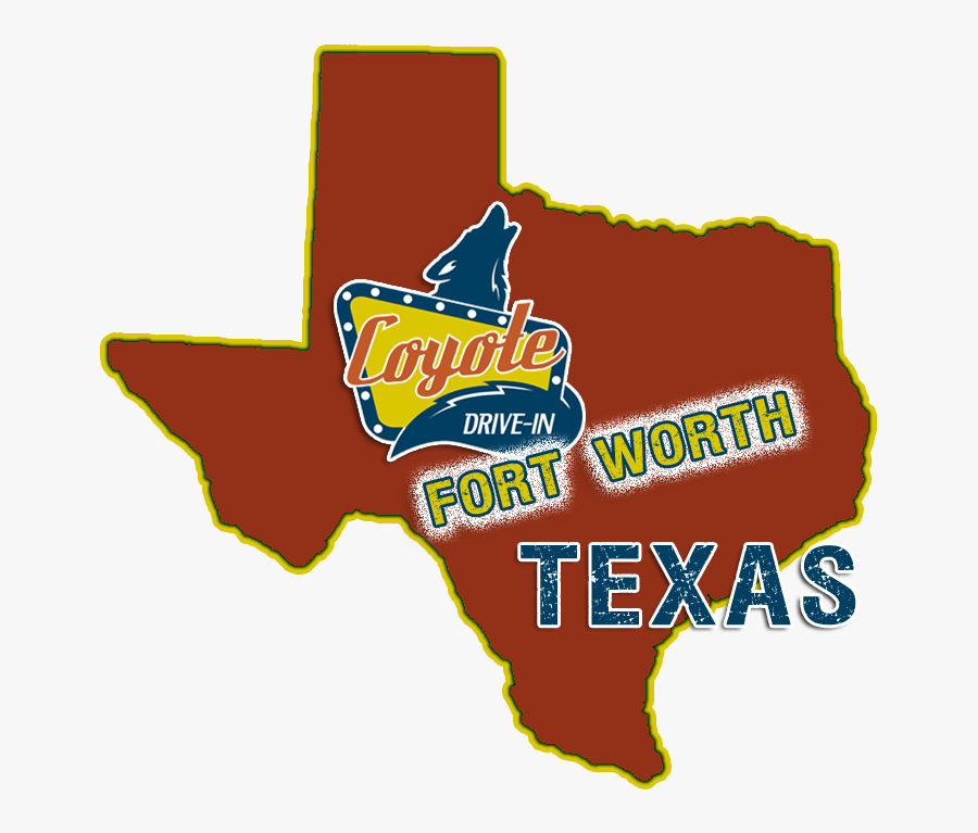Coyote Drive-in Fort Worth Tx, Transparent Clipart
