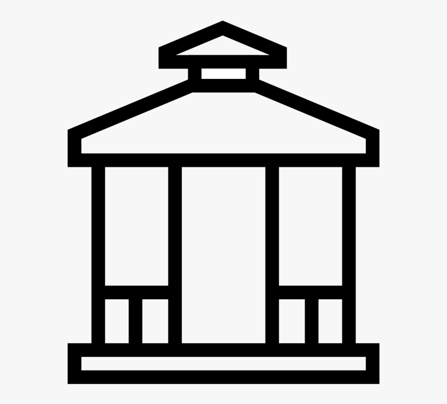 Gazebo Icon-07 - Man On The Counter Icon, Transparent Clipart