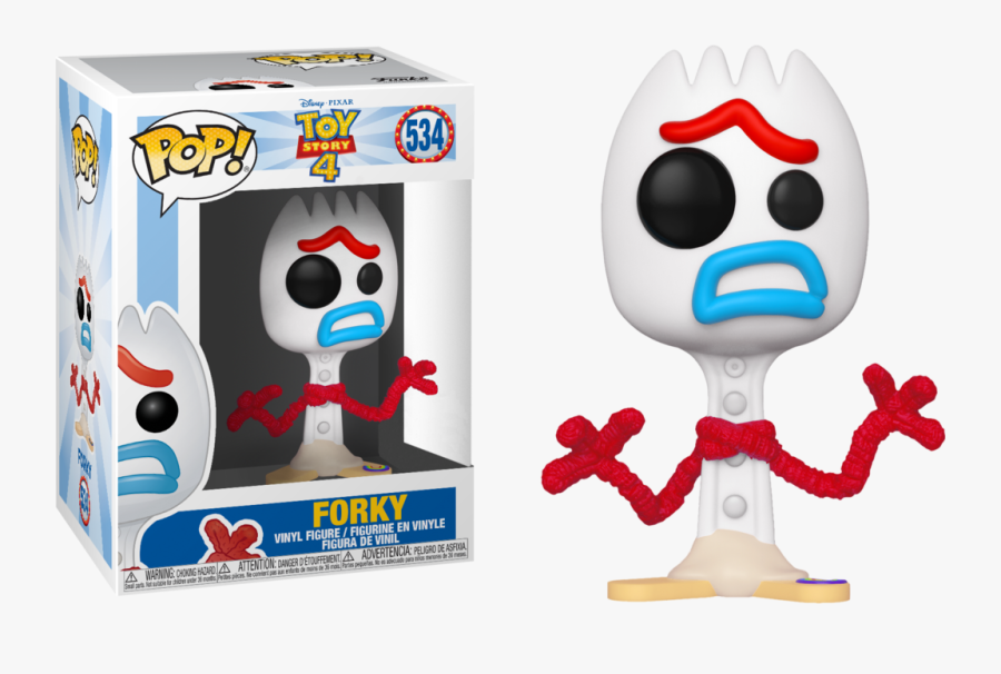 Toy Story 4 Forky Funko Pop, Transparent Clipart