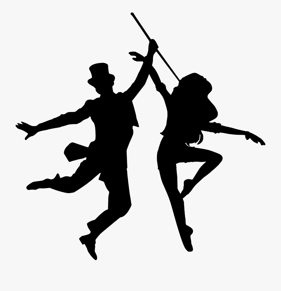 Dance, Couple, Silhouette, Salsa, Logo, Swing, Boogie, - Hip Hop Dancer Silhouette, Transparent Clipart