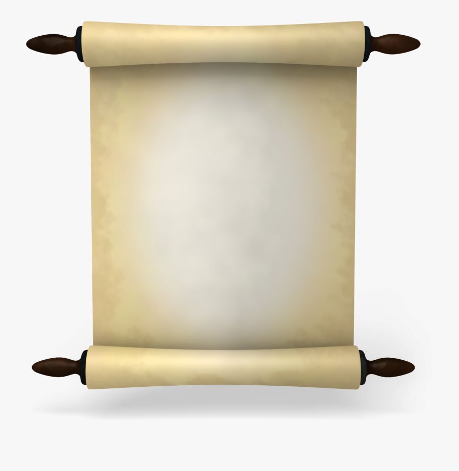 Art Illustration Of An Unrolled Scroll Of Parchment - Scroll Png, Transparent Clipart
